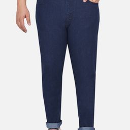 Plus Size Men Stretchable Jeans-20