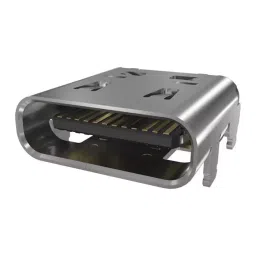 AMPHENOL COMMUNICATIONS SOLUTIONS USB CONN, 4.0 TYPE C, R/A RCPT, 24P, SMT, 12402076E512A.-image-48