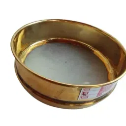 BEXCO 203.2 mm (8 Inch) Stainless Steel Mesh Sieve with Brass Frame 2.00 mm, Test Sieve- 2 mm-45