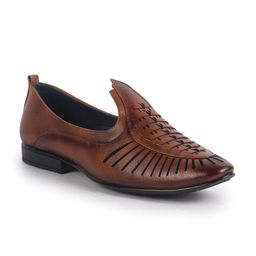 FAUSTO Men Woven Design Mojaris-image-31