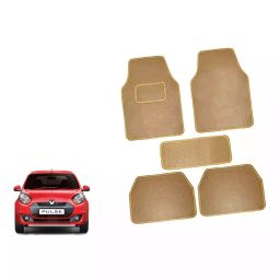 Auto Pearl CMBE128 Polyester Standard Mat for Tata Punch (Beige)-image-63