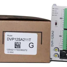 Delta PLC Main unit 8/4 with Ethernet, DVP12SE11T image 1