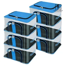 Fashion Throw Blue Set of 6 Super Strong Drawer Organiser Organisers-picture-37