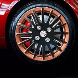 Auto Pearl CCR10 R12  304.8 mm (12 Inch) Press Type Wheel Hubcap with Retention Ring Glossy Copper Reverse Wheel Cover for Universal for Car Universal for Car (Set of 4)-27