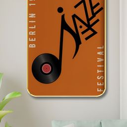 Myntra Elegant Homes Brown & Black Abstract Printed Wooden Wall Art-image-84