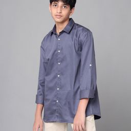 UNDER FOURTEEN ONLY Boys Comfort Casual Shirt-image-30