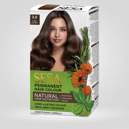 Sesa Long Lasting Hair Colour - 118 g -Dark Brown-50