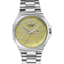 Sonata Men Printed Dial & Stainless Steel Bracelet Style Straps Analogue Watch SP70067SM02-55