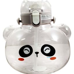 FunBlast Water Bottle with Straw Grey  1000 ml-image-42