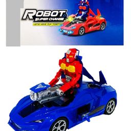 Sanjary Robot Super Changing Car Toys for kids -Color May Vary-image-2