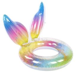 Sanjary Inflatable angel swimming ring for kids size 60 color & design may vary-10