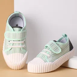 Cute Walk by Babyhug Casual Shoes With Velcro Closure - Green-picture-11