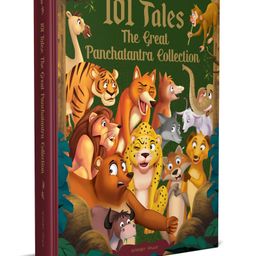 101 Tales the Great Panchatantra Collection - Collection of Witty Moral Stories for Kids for Personality Development (Hardback) - English-image-57