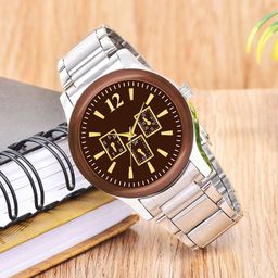 Gopal Shopcart Men Bracelet Style Straps Analogue Watch B9050 BRO-image-81