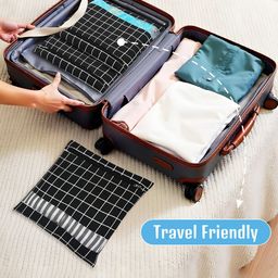 Kuber Industries Black Set of 6 Regular Drawer Organiser Organisers image 3