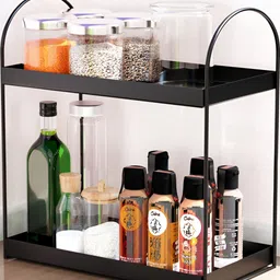 WonderStand Black Set of 1 Water Resistant Separator Organisers-46