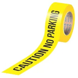 SINGHAL Polypropylene No Parking Caution Tape 300 m Roll Yellow and Black-picture-25