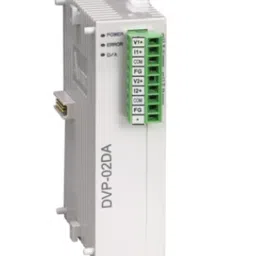 Delta PLC Extn Unit Analog module I/O 0/2, DVP02DA-S-1