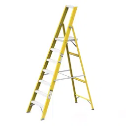 YOUNGMAN 5 Step + Platform Fiberglass Platform Ladder 1450 mm Maximum Standing Height, 8353-image-36