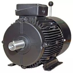 CG Power Three Phase 2 HP 4 Pole Foot Mouted IE2 Aluminium Body Brake Motor-17
