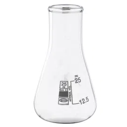 Glassco GC-231.202.01 Conical Erlenmeyer Flask with Pouring Spout 25 ml (Pack of 10 Pcs)-image-85