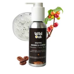 Wild Oak Exotic Arabica Coffee Organic Face Wash with 1% Salicylic Acid Niacinamide-100 ml-49