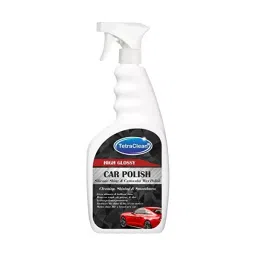 TetraClean High Glossy Car Exterior Polish 500 ml for Wax And Silicon, Removes Grease, Oil, Dirt, And Dust-picture-8