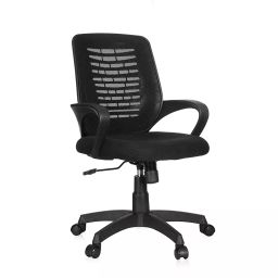 VISION SEATING Mid Back Office Chair Mesh Black, 805 NET BACK (Pack of 2)-73