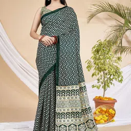 Mitera Silk Blend Bagh Saree-34