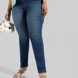 Instafab Plus Women Comfort Relaxed Fit Light Fade Stretchable Jeans-33