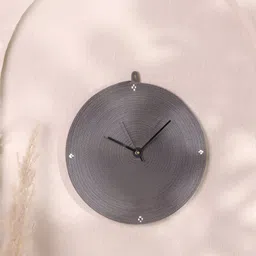 Umami Studio Grey & Black Contemporary Wall Clock-image-5
