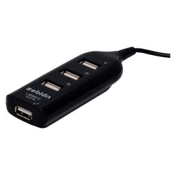 Zebion Pronto 101 4 Port USB Hub (Black)-20