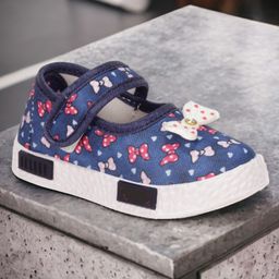 Lil Lollipop Bow  Printed &  Applique Detailed Bellies  -  Navy Blue-image-84