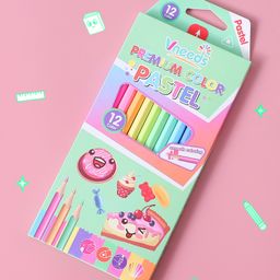 Premium Color Pencils Pack of 12 - Multicolor-picture-24