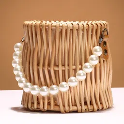 HAUTE SAUCE by Campus Sutra Colourblocked Bucket Shoulder Bag with Fringed-4
