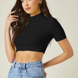 Dream Beauty Fashion Ribbed Fitted Crop Top-picture-33