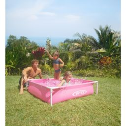 Intex Inflatable Mini Frame Pool Pink Outdoor Above Ground Pool Children Swimming Pool Intex Pool Intex Kiddie Pool image 2