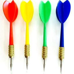 Sanjary Dart Board Dart Arrow Set 4 Arrows Hard Dart Board Double-Sided Party Games Color May Vary image 3