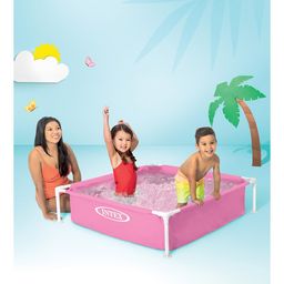 Intex Inflatable Mini Frame Pool Pink Outdoor Above Ground Pool Children Swimming Pool Intex Pool Intex Kiddie Pool image 3