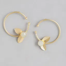 Anouk Gold Plated Beaded Contemporary Drop Earrings-74