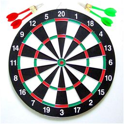 Sanjary Dart Board Dart Arrow Set 4 Arrows Hard Dart Board Double-Sided Party Games Color May Vary image 4