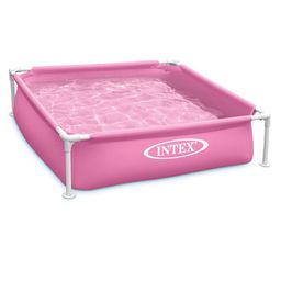 Intex Inflatable Mini Frame Pool Pink Outdoor Above Ground Pool Children Swimming Pool Intex Pool Intex Kiddie Pool image 4