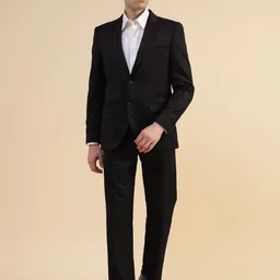Givo Slim Fit Single-Breasted Two-Piece Formal Suit-picture-42