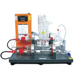 Borosil 2.5 LPH Distilled Water Output Capacity Bench Top Open Type Quartz Double Distillation Unit, QDD250-1