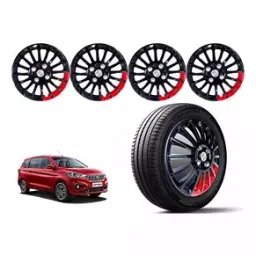 Auto Pearl 381 mm(15 Inch) (4 Pcs) BR16 Press Type Fitting Car Wheel Hubcaps For Maruti Ertiga-image-1
