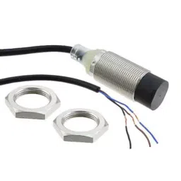 Omron E2B NPN-NO, 3-Wire Cable Leads Industrial Transducers Proximity Sensors, E2B-M18KN10-WP-C1 2M-35