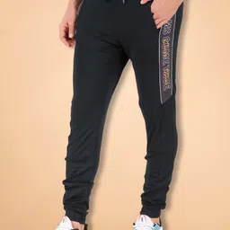 AKTIO Men Mesh-block Tapered Fit Joggers-image-82