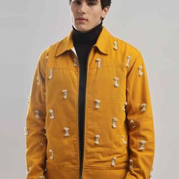 Overlays Men Brand Logo Quilted Jacket-image-17