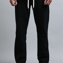 Kolor Fusion Men Solid Loose Mid-Rise Jeans-image-70
