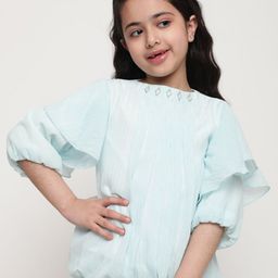 Miss & Chief Girls Pleated Applique Top-image-81